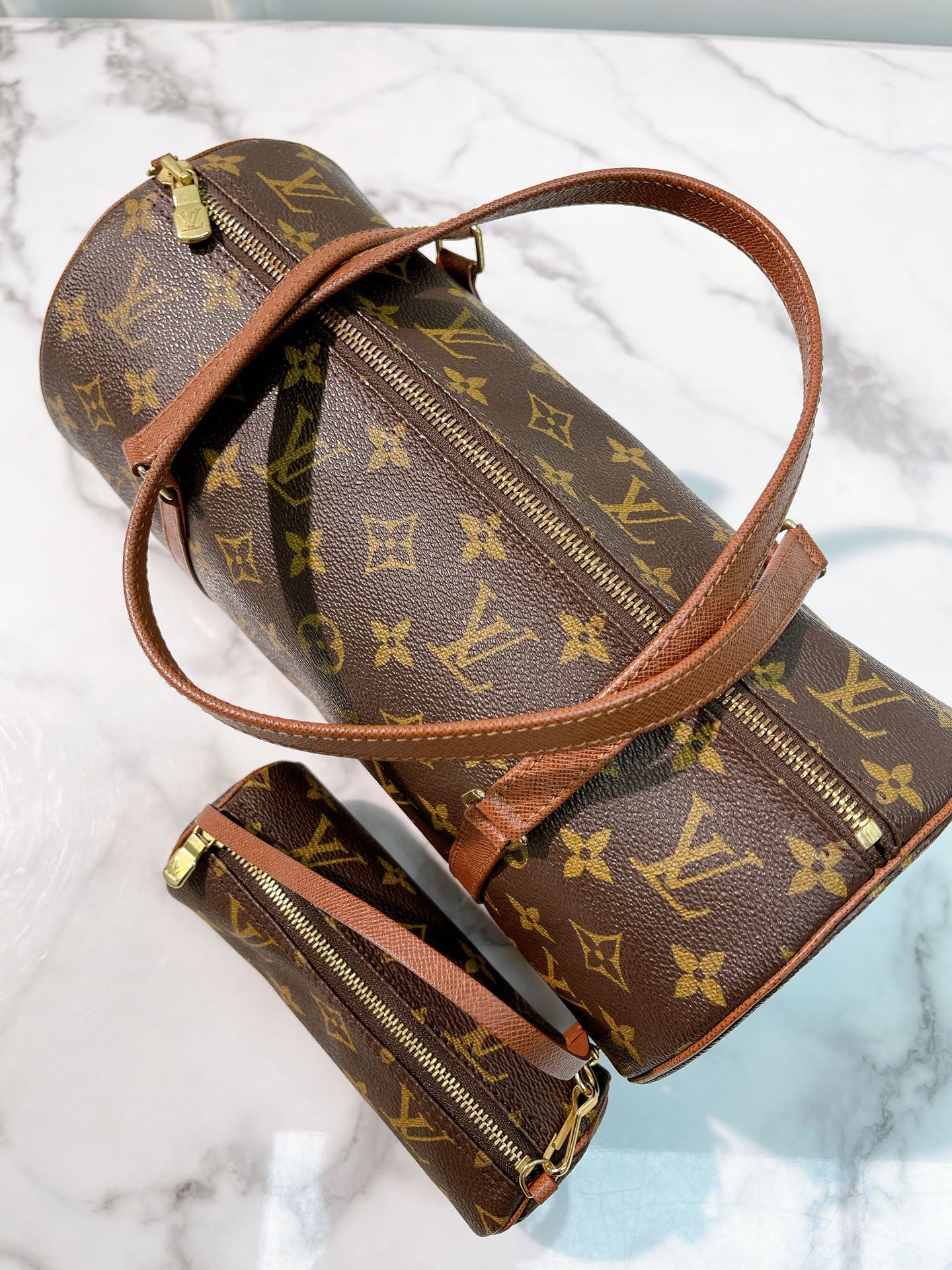 LOUIS VUITTON VINTAGE HANDBAG Ahli