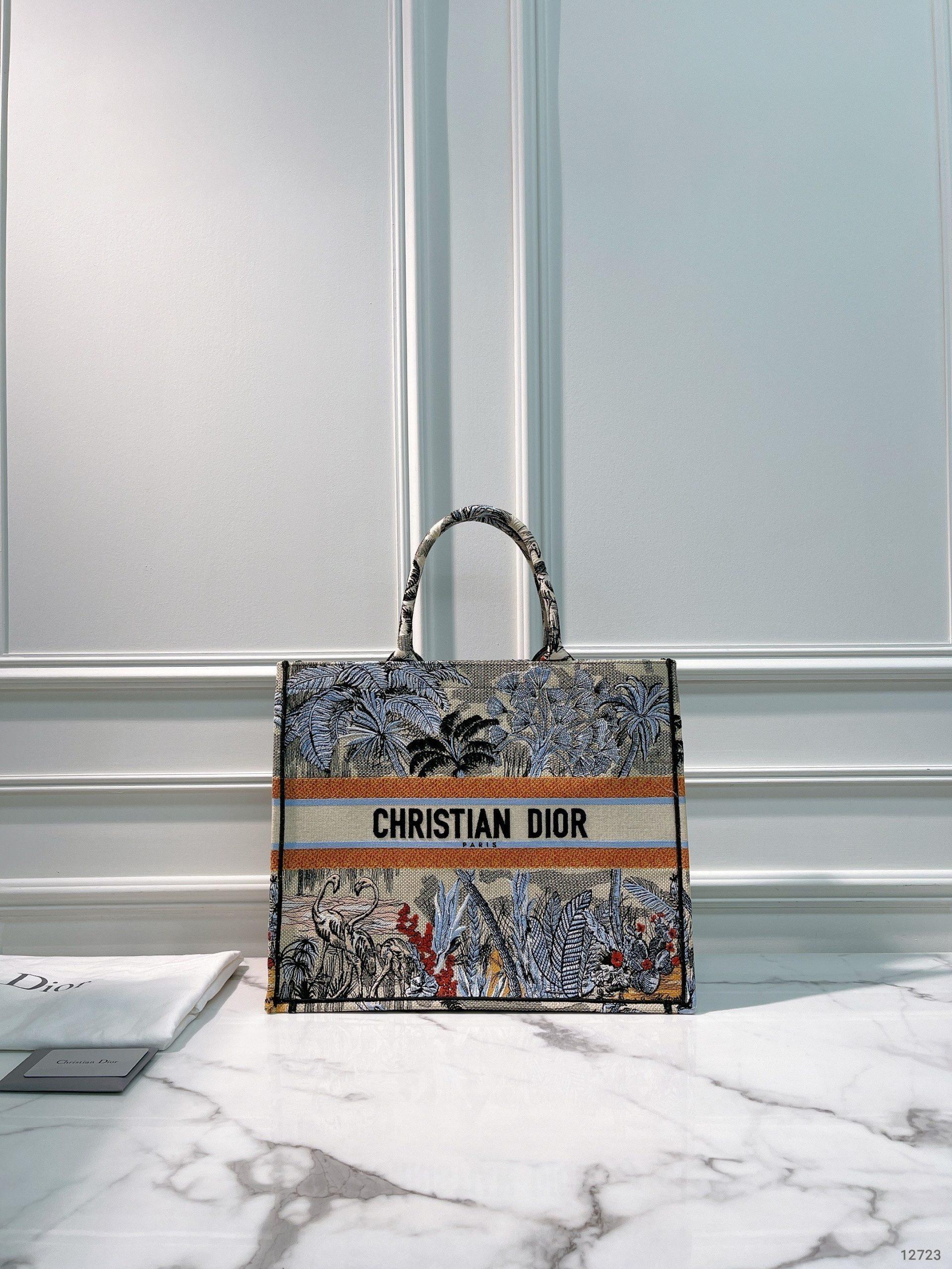 CHRISTIAN DIOR BOOK TOTE AHLi Melbourne Second-Hand Luxury