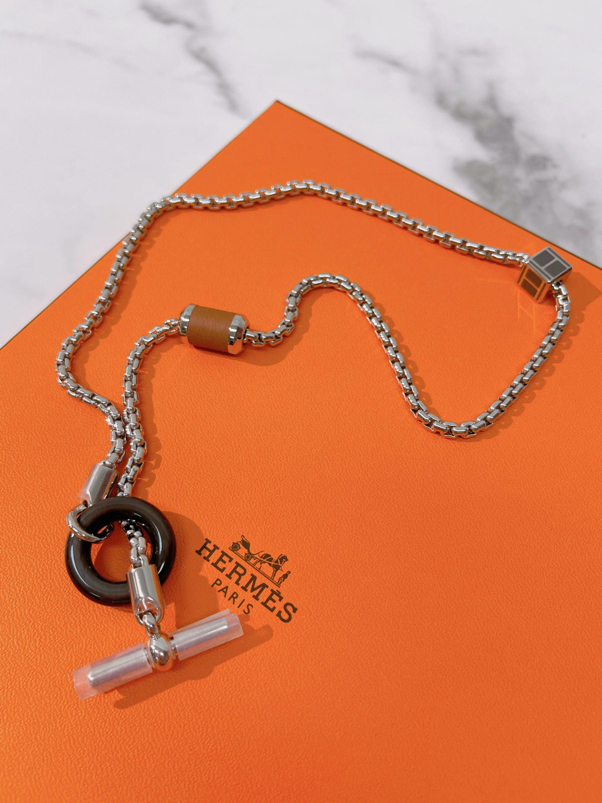 【洗練されたデザイン】HERMES Collana Meli-Melo HERMES】3色展開 洗練されたデザイン ☆ Meli-Melo ネックレス