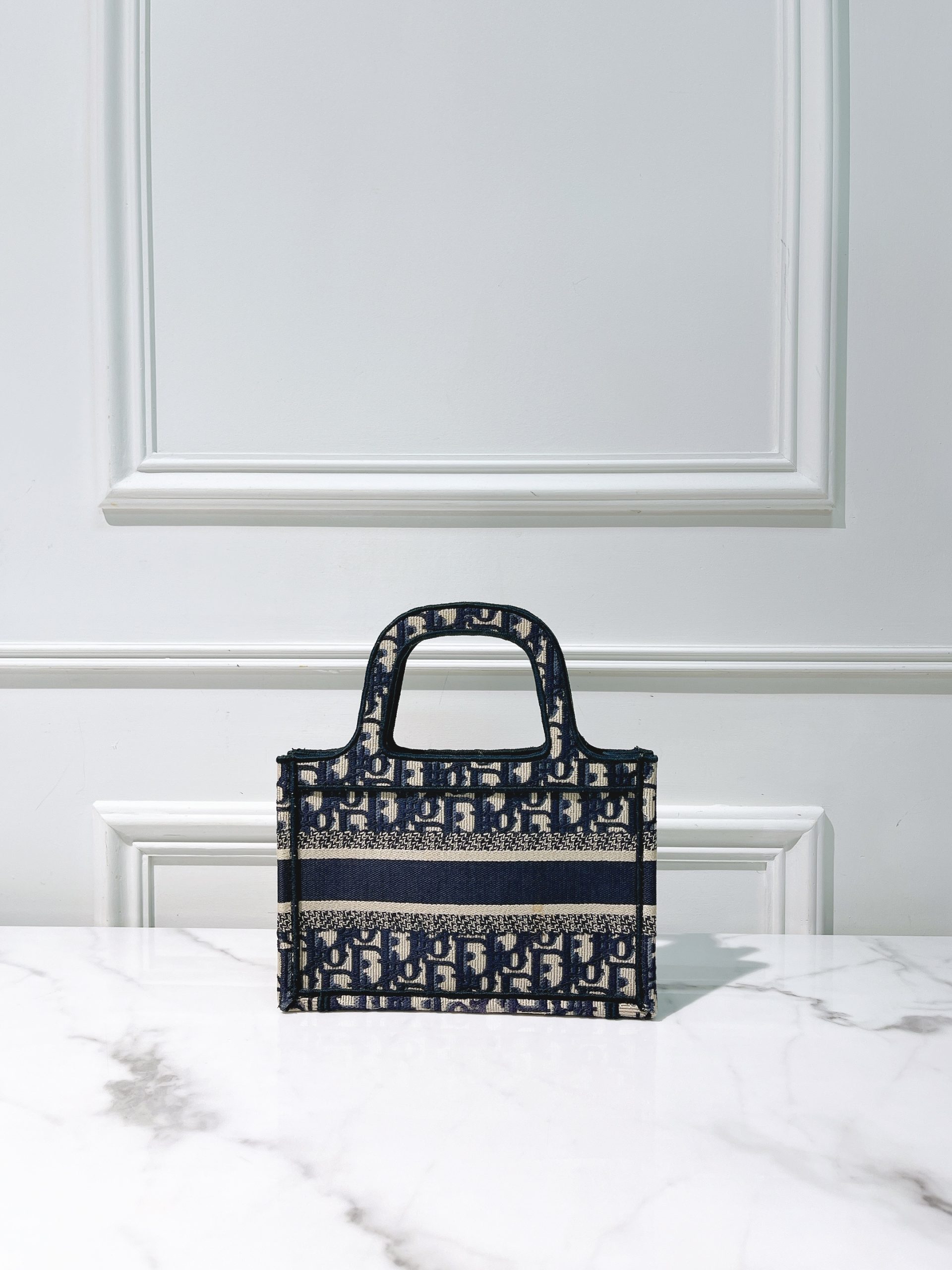 DIOR MINI BOOK TOTE AHLi Melbourne Second-Hand Luxury